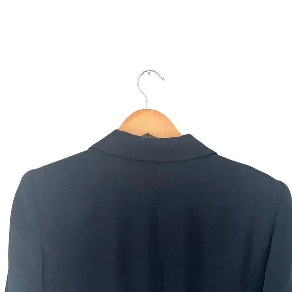 Ralph Lauren LRL Women's Black 100% Wool Blazer Size 6 Lined - Picture 6 of 15